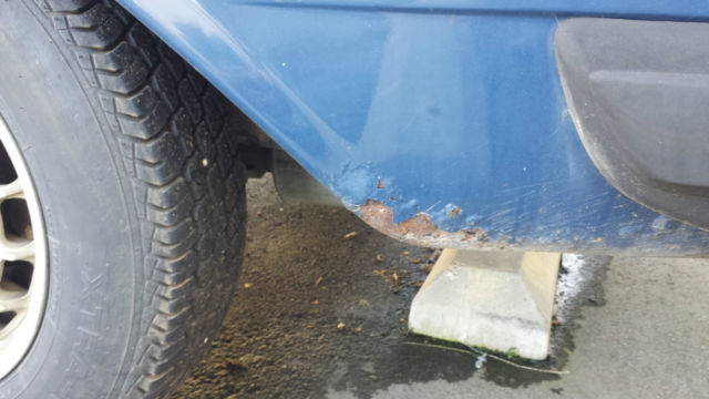 1984 Blue Mercedes-Benz 300-Series Coupe