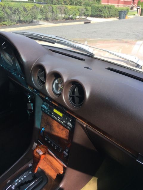 1984 Tan Mercedes-Benz SL-Class Convertible