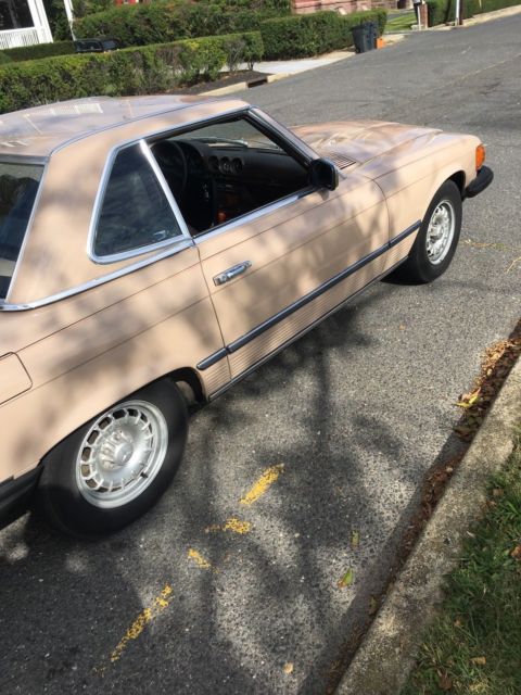 1984 Tan Mercedes-Benz SL-Class Convertible