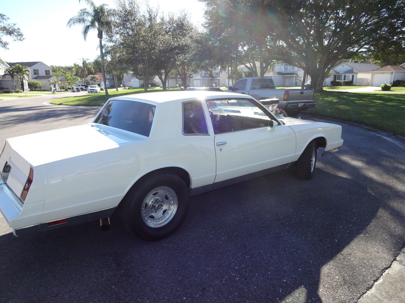 1984 White Chevrolet Monte Carlo Coupe