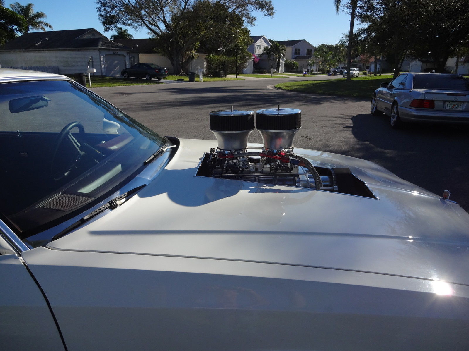 1984 White Chevrolet Monte Carlo Coupe