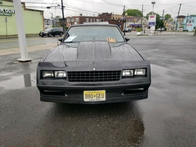 1984 Black Chevrolet Monte Carlo