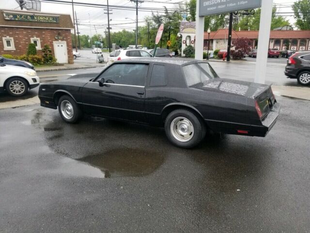1984 Black Chevrolet Monte Carlo