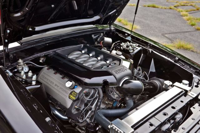1984 Black Ford Mustang