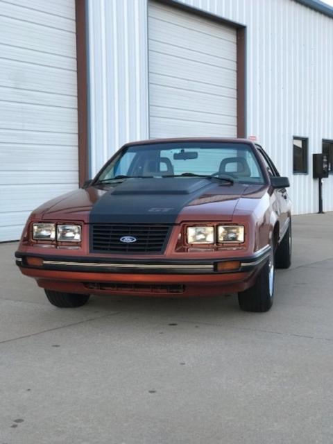 1984 Copper Ford Mustang Fastback