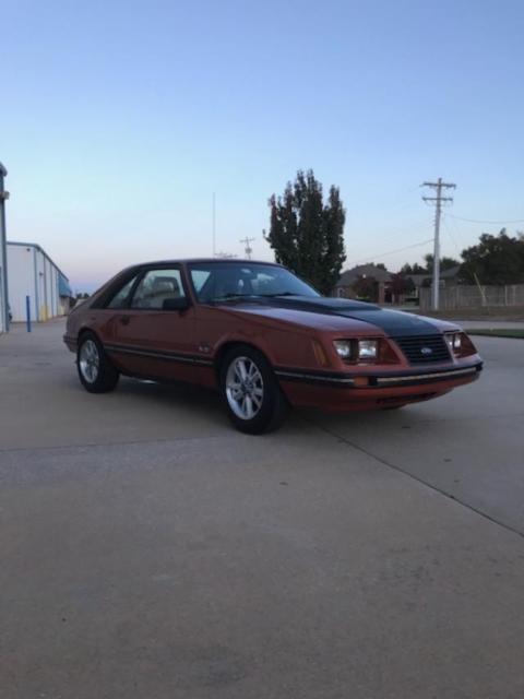 1984 Copper Ford Mustang Fastback