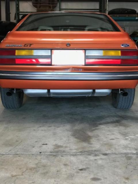 1984 Copper Ford Mustang Fastback