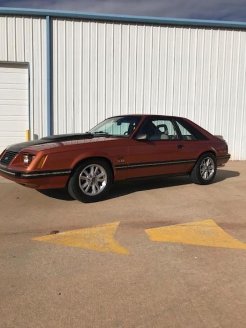 1984 Copper Ford Mustang Fastback