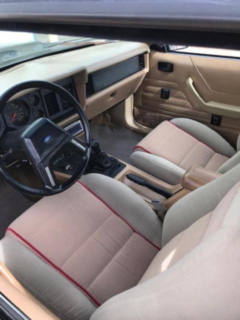 1984 Copper Ford Mustang Fastback