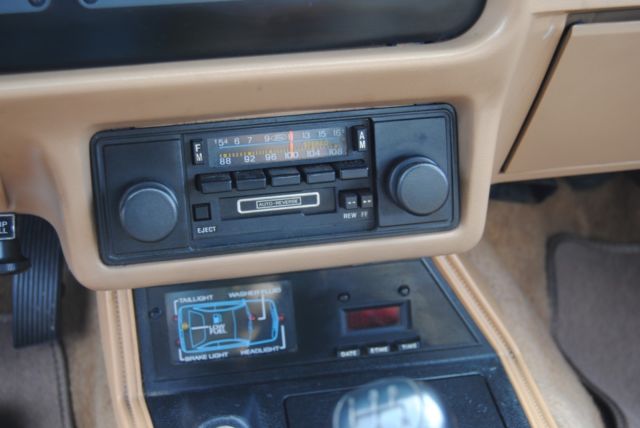 1984 Light Desert Tan Ford Mustang Convertible