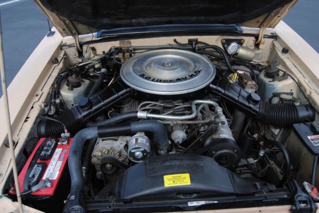 1984 Light Desert Tan Ford Mustang Convertible