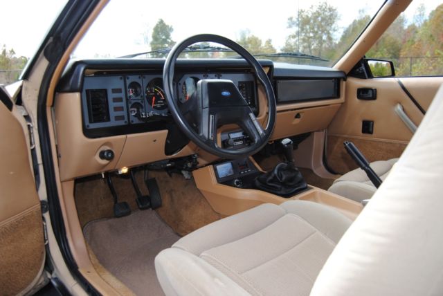 1984 Light Desert Tan Ford Mustang Convertible