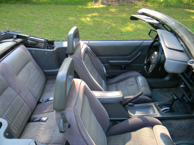1984 MAROON Ford Mustang
