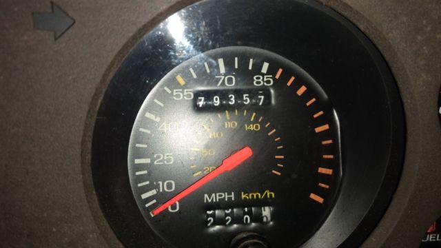 1984 Maroon Ford Mustang