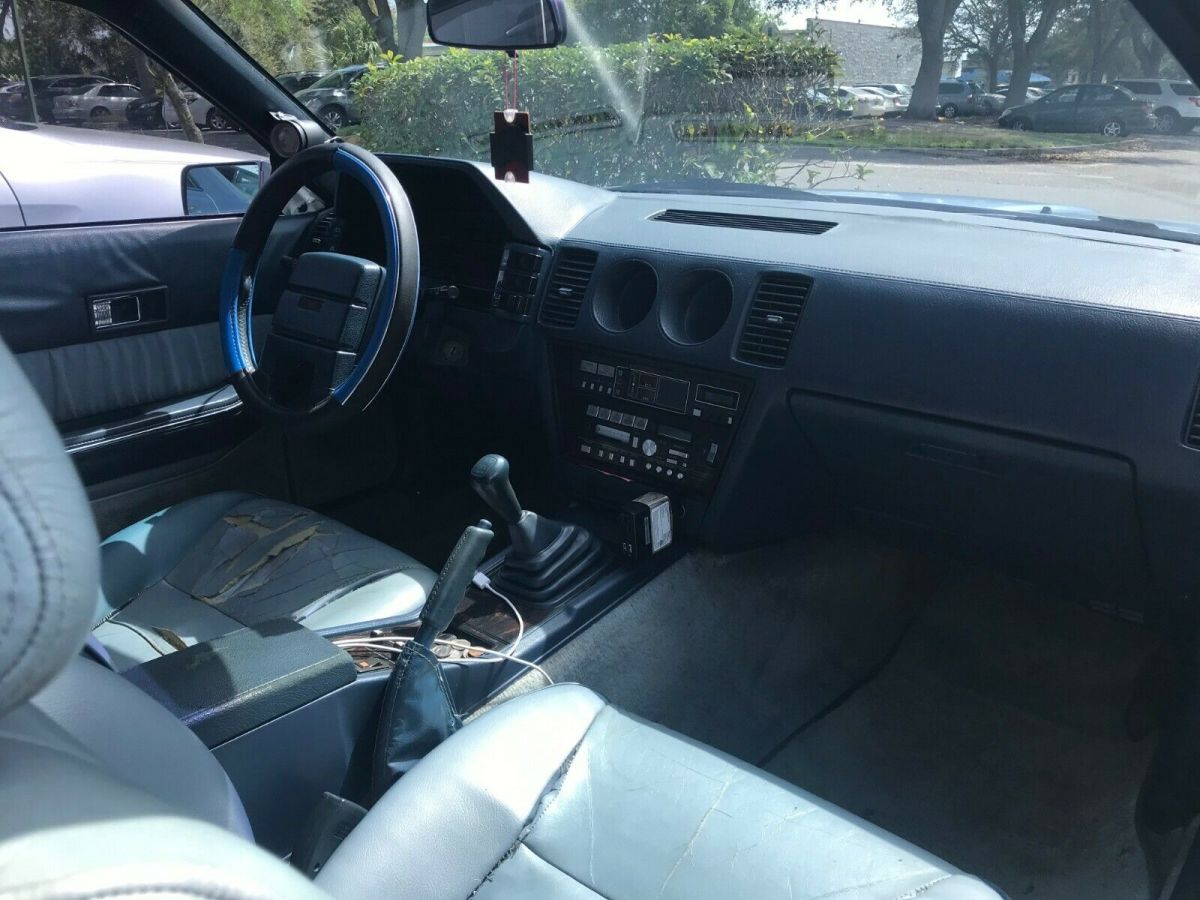 1985 Silver Nissan 300ZX Coupe