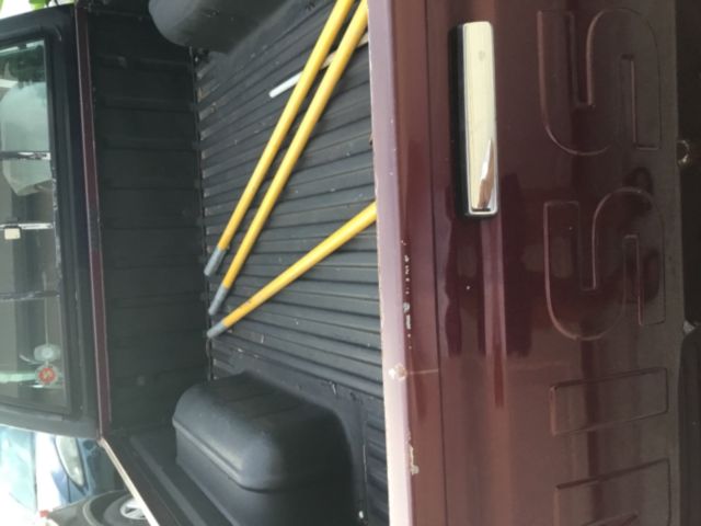 1984 Burgundy Nissan Other Pickups Extended Cab Pickup