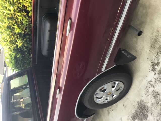 1984 Burgundy Nissan Other Pickups Extended Cab Pickup