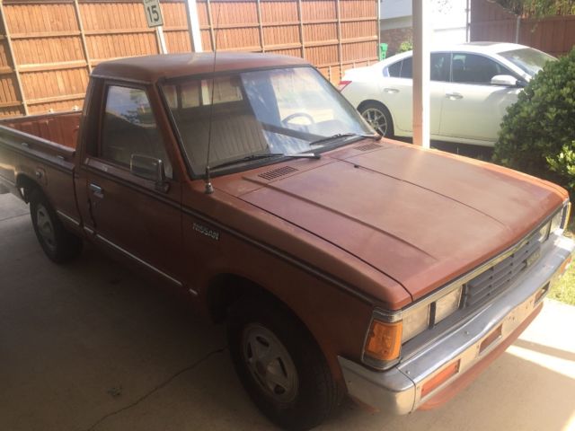 1984 Orange Nissan Other Pickups Standard Cab Pickup