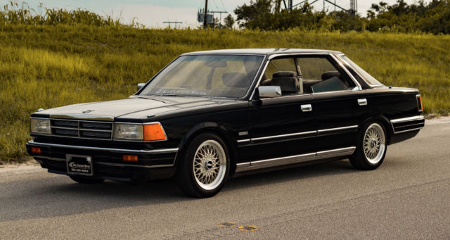 1984 Black Nissan Sedan Sedan