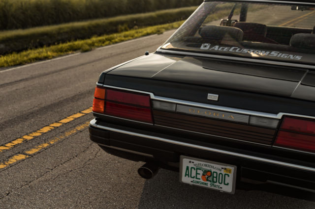 1984 Black Nissan Sedan Sedan
