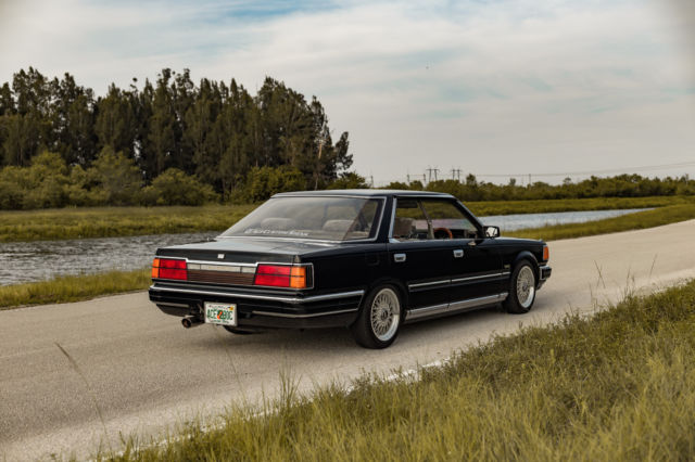 1984 Black Nissan Sedan Sedan