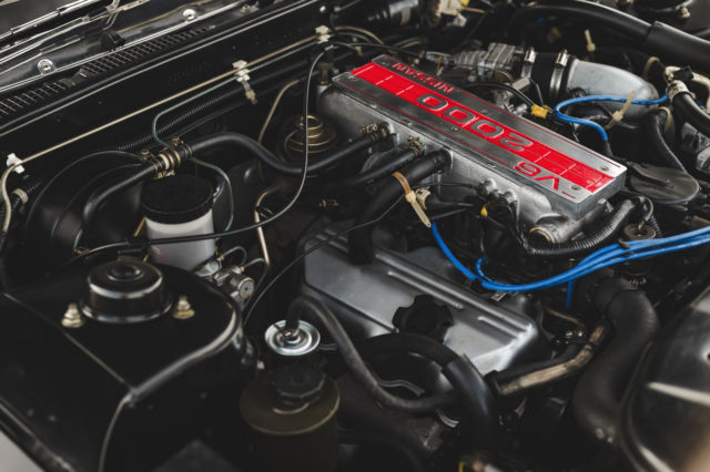 1984 Black Nissan Sedan Sedan