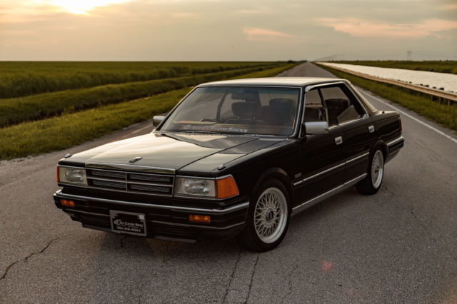 1984 Black Nissan Sedan Sedan