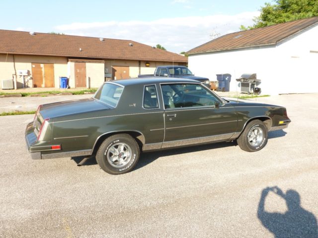 1984 DARK FERN METALIC Oldsmobile Cutlass Coupe
