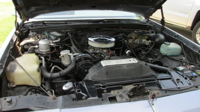 1984 Blue Oldsmobile Cutlass Coupe