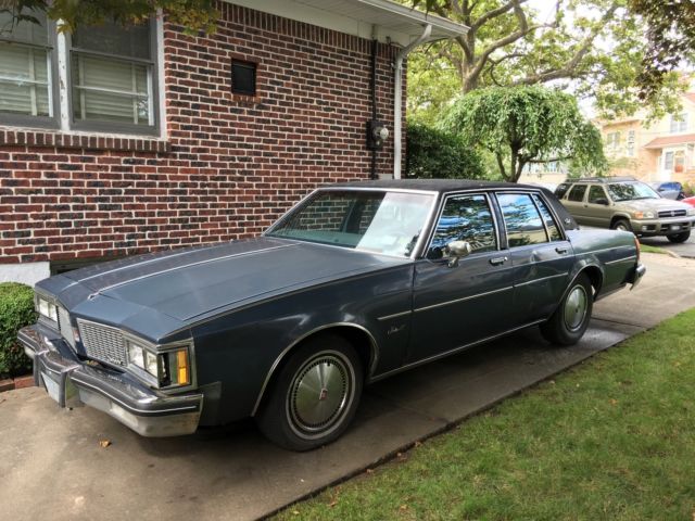 1984 Blue Oldsmobile Eighty-Eight Sedan