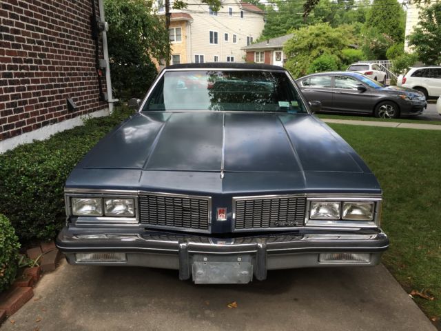 1984 Blue Oldsmobile Eighty-Eight Sedan
