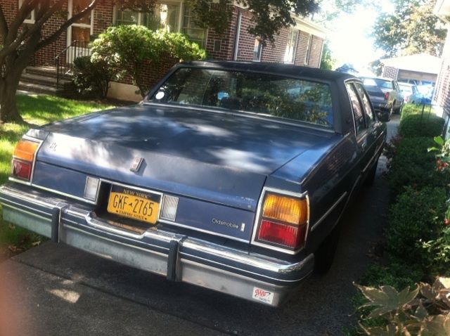 1984 Blue Oldsmobile Eighty-Eight Sedan