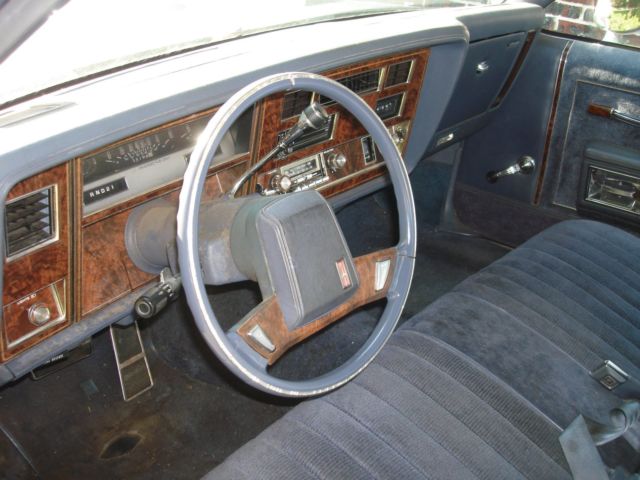 1984 Blue Oldsmobile Eighty-Eight Sedan