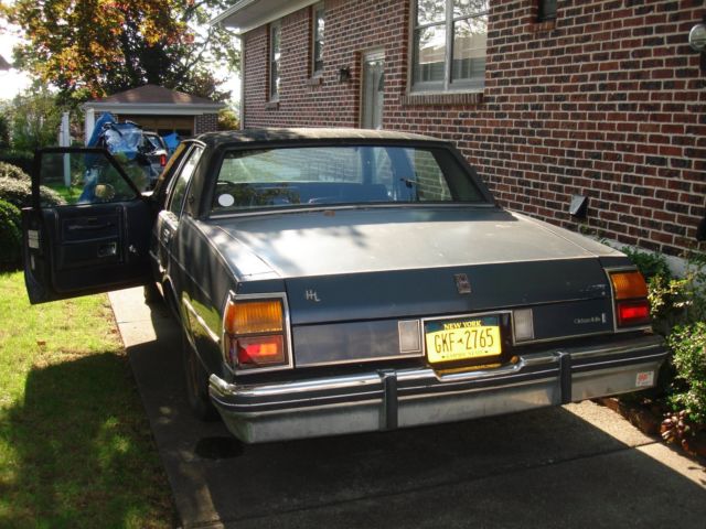 1984 Blue Oldsmobile Eighty-Eight Sedan