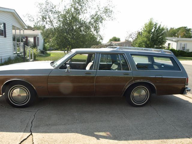 1984 Gray Oldsmobile Custom Cruiser Station Wagon