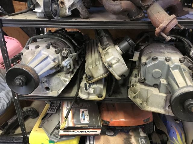 1984 white blue Pontiac Fiero Coupe