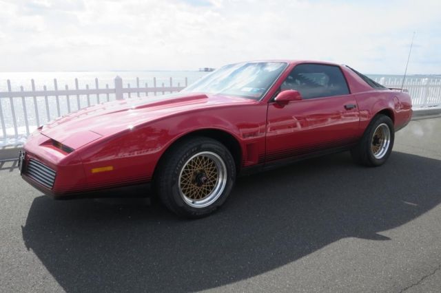 1984 Red Pontiac Trans Am Hatchback