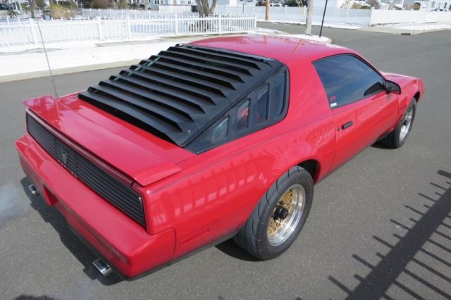 1984 Red Pontiac Trans Am Hatchback