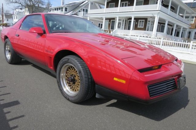 1984 Red Pontiac Trans Am Hatchback