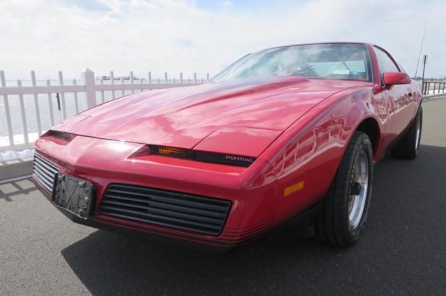 1984 Red Pontiac Trans Am Hatchback