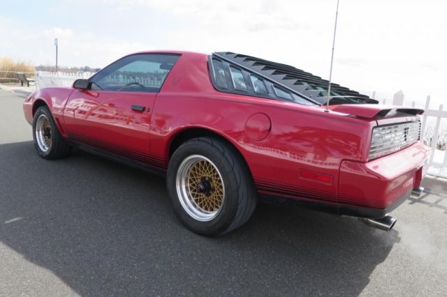 1984 Red Pontiac Trans Am Hatchback