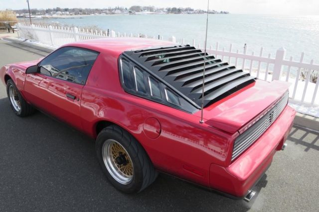 1984 Red Pontiac Trans Am Hatchback