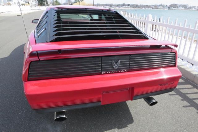 1984 Red Pontiac Trans Am Hatchback