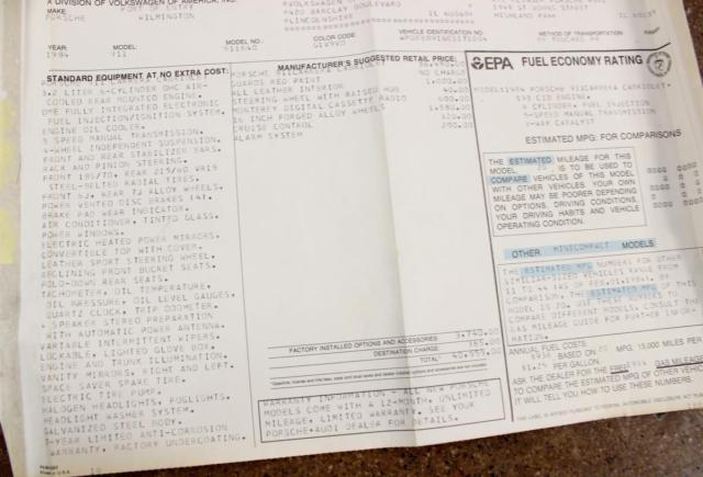 1984 Red Porsche 911 One owner, 9k Miles!