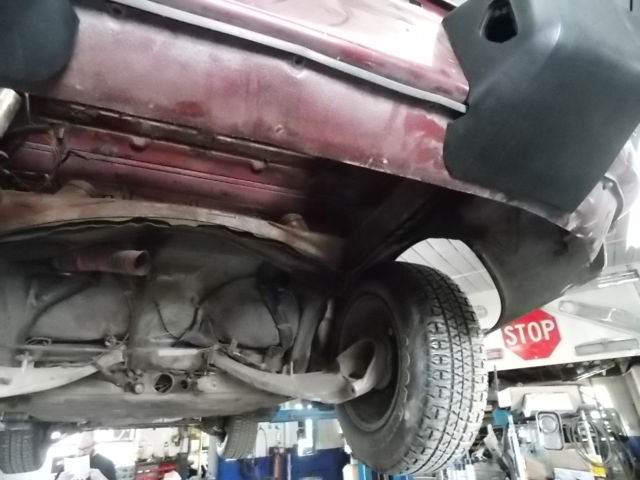 1984 ruby red metalic Porsche 911 2 door Targa convertible