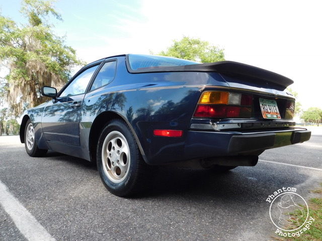 1984 Blue Porsche 944