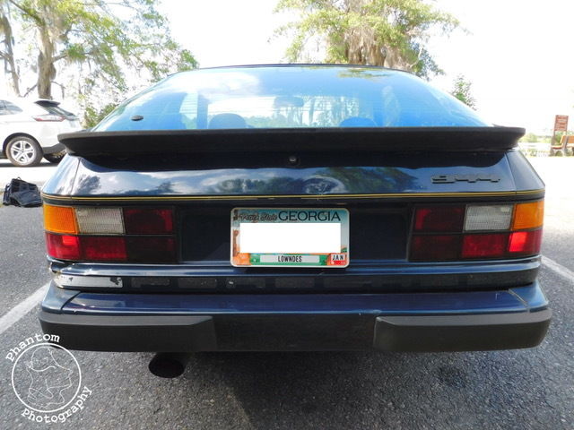 1984 Blue Porsche 944