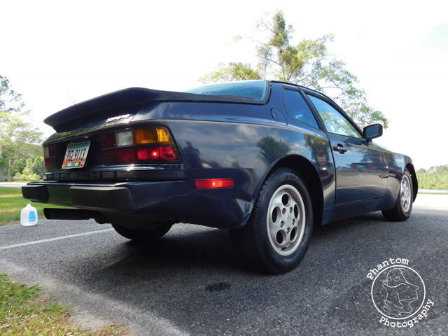 1984 Blue Porsche 944