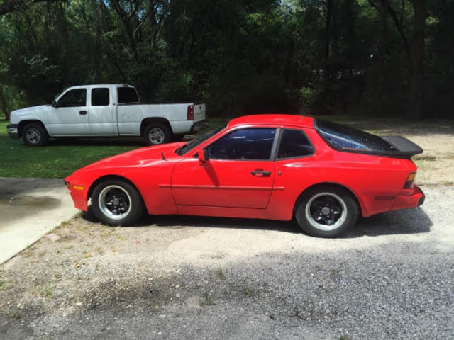 1984 Red Porsche 944 Coupe