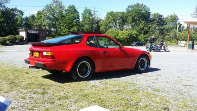 1984 Red Porsche 944 Coupe